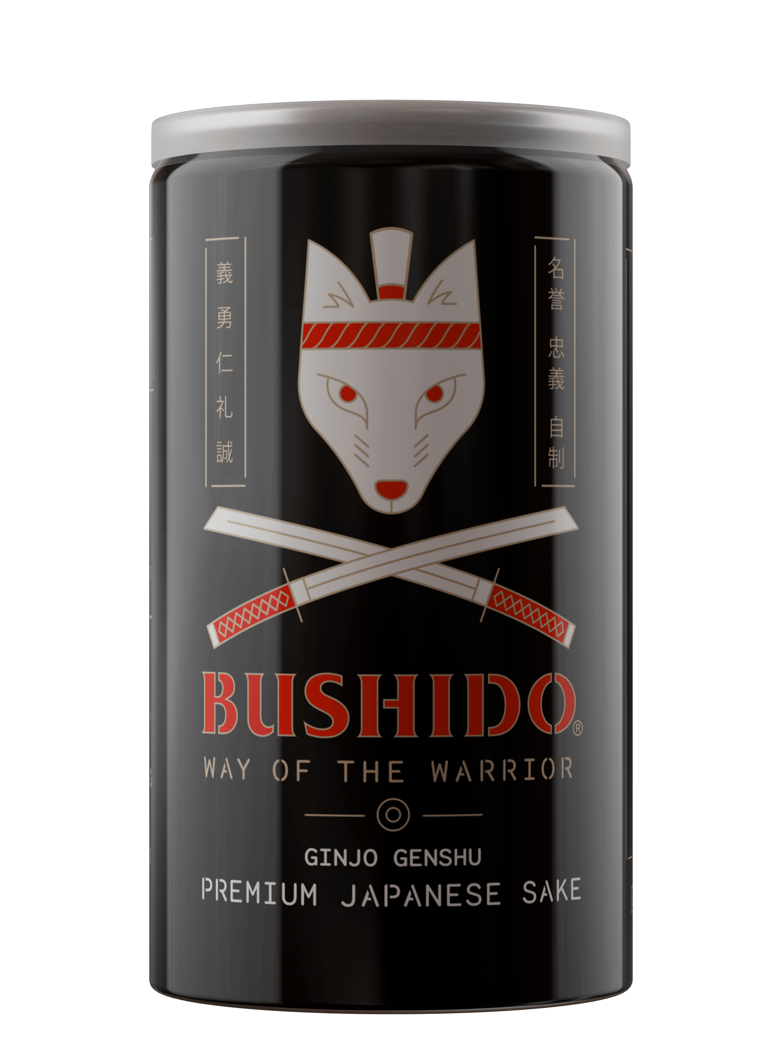 BUSHIDO WAY OF THE WARRIOR SAKE CAN 180ML
