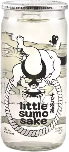 LITTLE SUMO SAKE CUP 200ML 5 PK