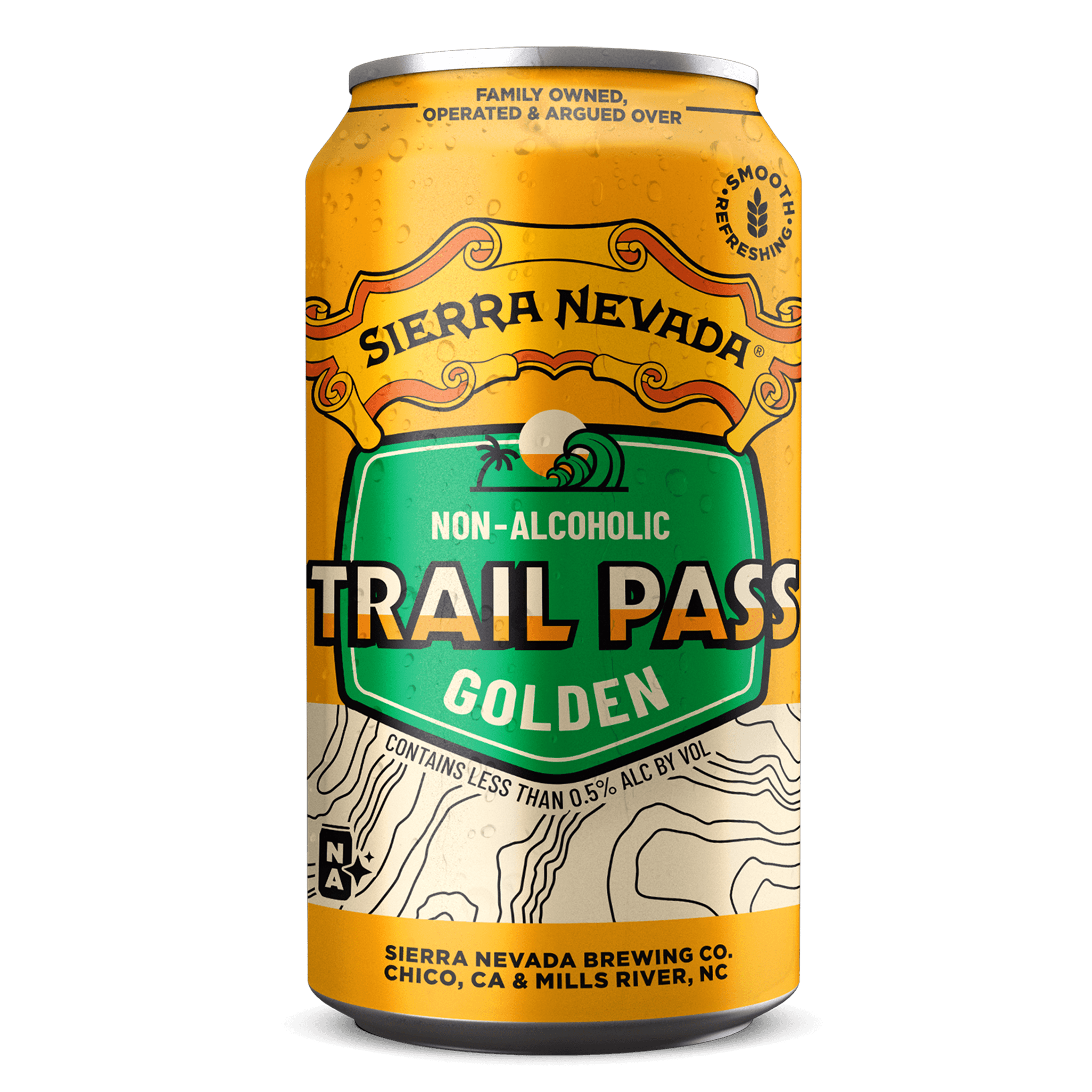 SIERRA TRAIL PASS N/A GOLDEN CAN 12OZ